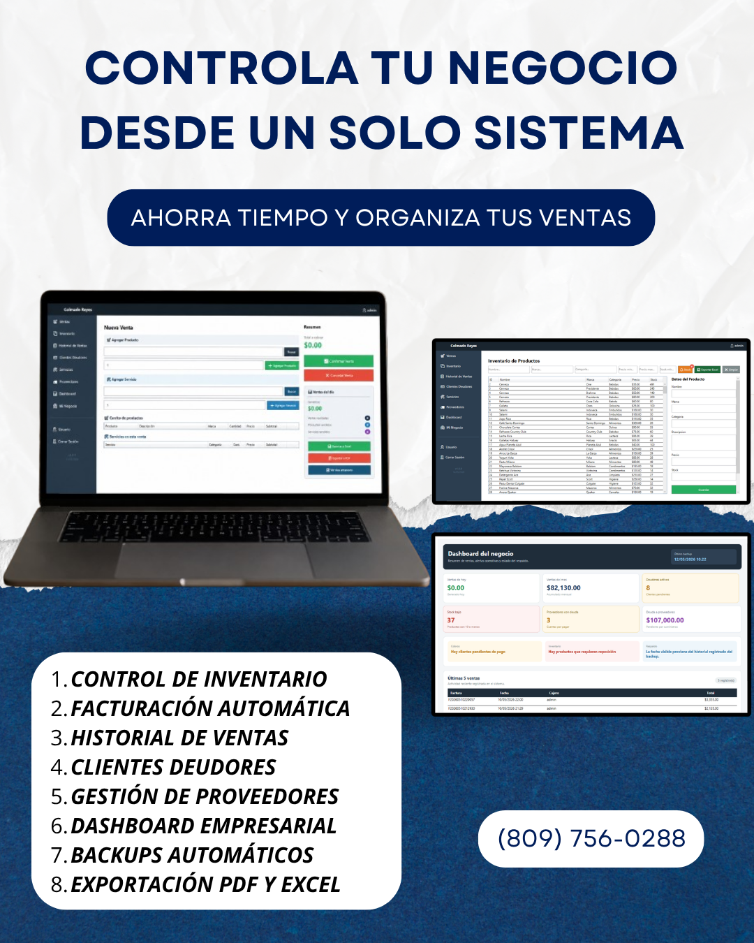 Flyer Sistema de Ventas